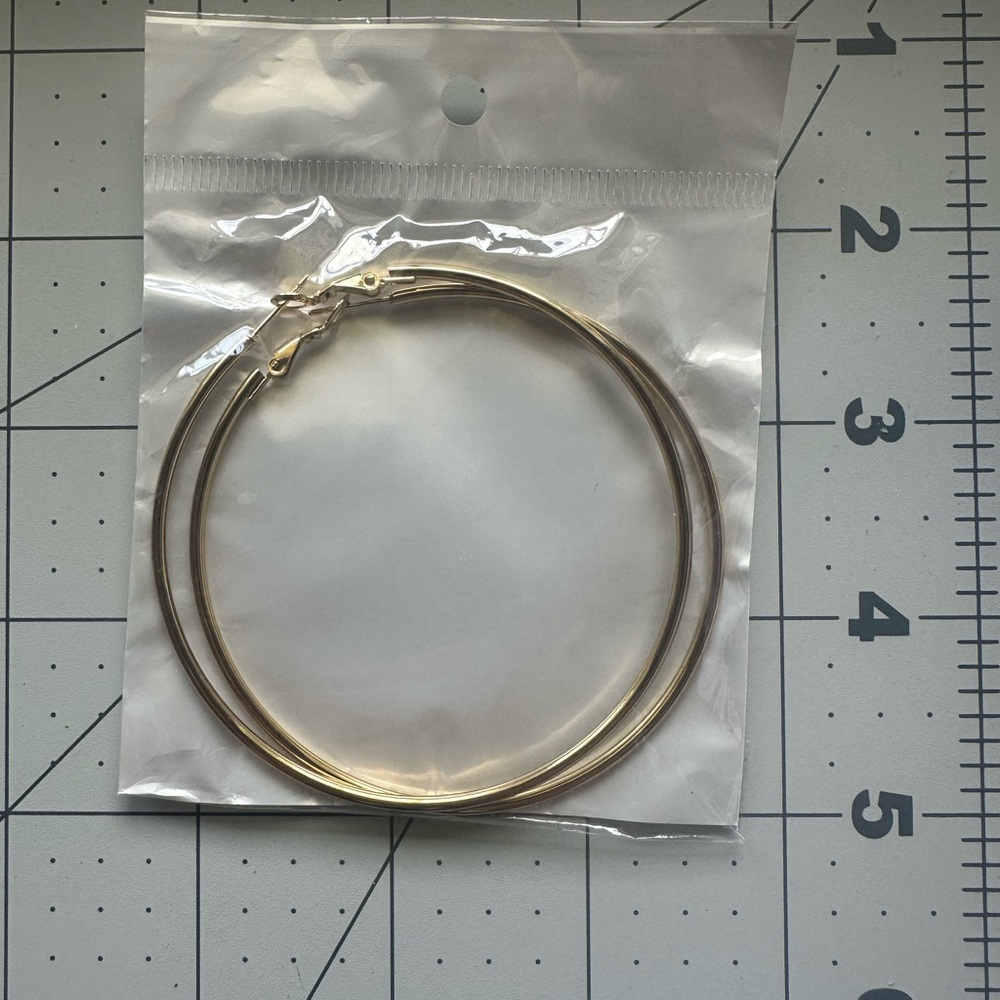 Gold Hoop Earrings